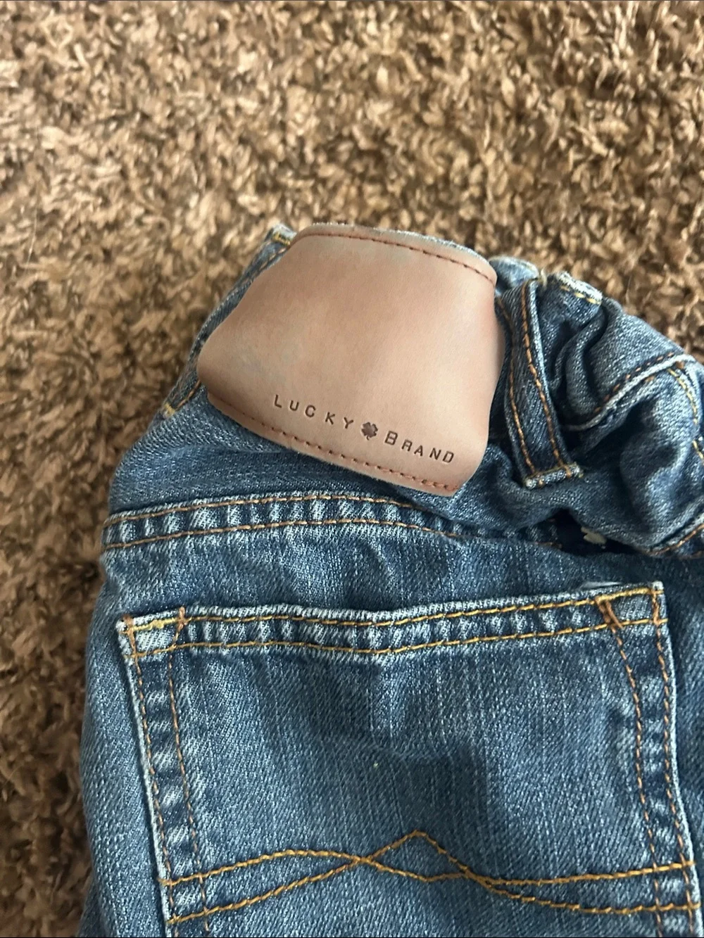 Lucky Brand Billy straight kids jeans